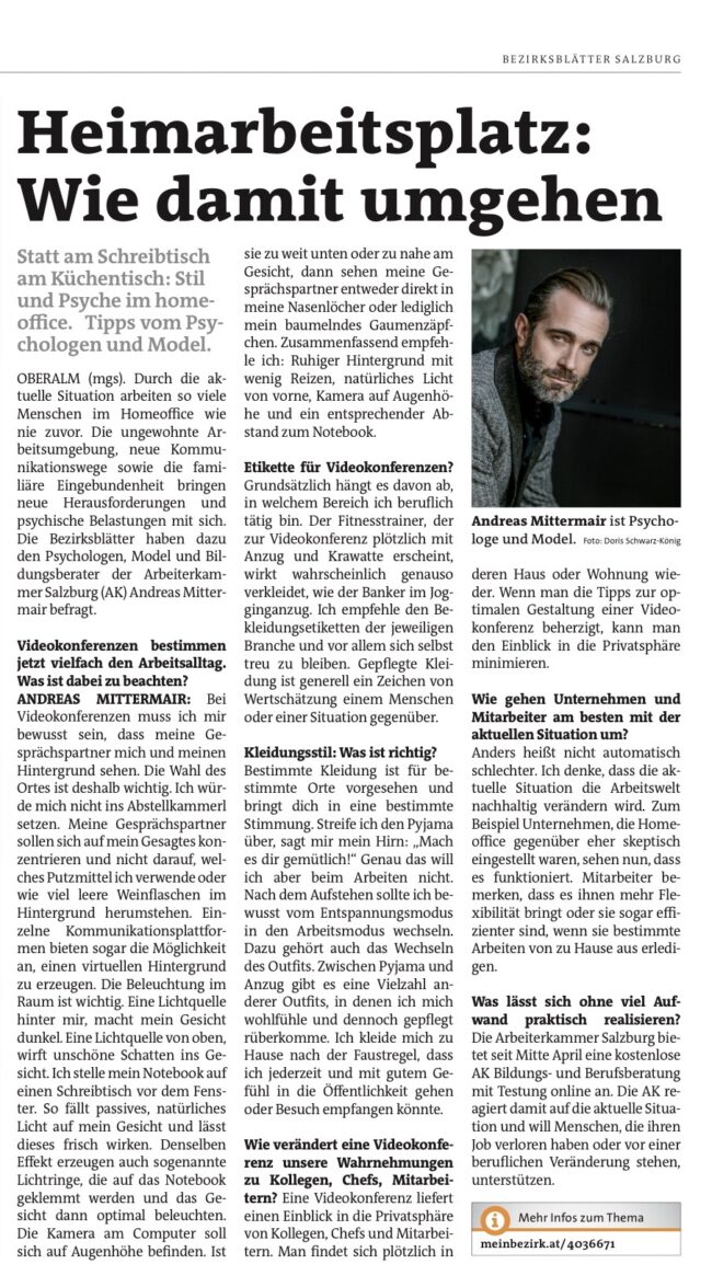 andreas mittermair model psychologe presse